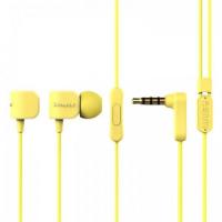 Наушники с микрофоном Remax RM-502, желтые