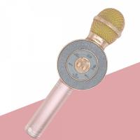 Беспроводной караоке-микрофон WSTER WS-668 розовое золото