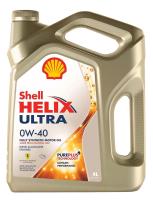 Синтетическое моторное масло SHELL Helix Ultra 0W-40 SP, 4 л