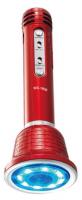 Беспроводной микрофон-караоке с встроенной колонкой WSTER WS-1809 Красный