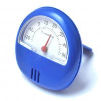 Термометр бытовой в пластмассовом корпусе на магните от -20°c до +50°, синий