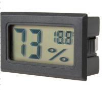 Термометр-гигрометр цифровой FY11, черный