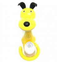 Детская настольная лампа LED BL-1607 Пес желтый