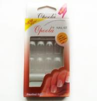 Ногти накладные с французским маникюром Opoola French Nails 24 шт, прозрачные