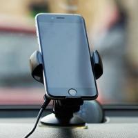 Автомобильный держатель Onetto Charging Car&Desk Mount Easy Flex Wireless (Black)
