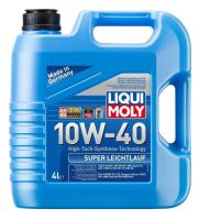 Полусинтетическое моторное масло LIQUI MOLY Super Leichtlauf 10W-40, 4 л