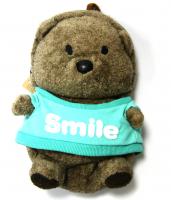 Детский рюкзачок в форме игрушки Медвежонок Smile (Темно-коричневый)