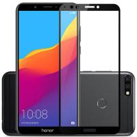 Защитное стекло с рамкой для Huawei Nova 2 Lite 2018 (черный)