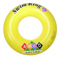Надувной круг Swim Ring 90 см, желтый