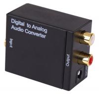 Цифровой конвертер Toslink+RCA Coaxil to 2xRCA Analog EDH-TR/R