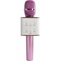Беспроводной караоке-микрофон Tuxun Q7 Bluetooth Розовый