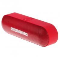 Колонка портативная Texnano S812 (USB, microSD, Bluetooth), красная