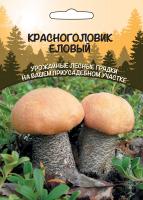 Мицелий грибов Красноголовик еловый, 15 гр