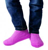 Силиконовые чехлы бахилы для обуви размер L (42-45) розовый