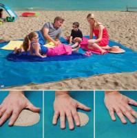 Пляжная подстилка анти-песок Sand Free Mat 200x150 мм, голубой