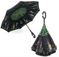 Зонт обратного сложения (зонт наоборот) Путешествие
