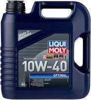 Полусинтетическое моторное масло LIQUI MOLY Optimal 10W-40, 4 л