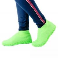 Силиконовые чехлы бахилы для обуви размер L (42-45) зеленый
