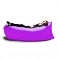 Надувной диван 240х70 см, фиолетовый