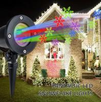 Лазерный проектор для улицы OUTDOOR "Снежинки"