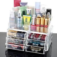 Акриловый органайзер для косметики Cosmetic Storage Box 6 Drawers