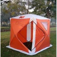 Палатка для зимней рыбалки Куб 2x2x2,1 м, оранжевый