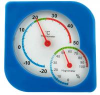 Термометр-гигрометр Thermometer in Door or Outdoor, синий