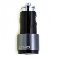 Автомобильное зарядное устройство LDNIO DL-C403 2USB 4.2A + кабель Ligthning Iphone