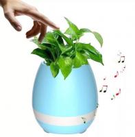 Умный музыкальный горшок для цветов Smart Music Flowerpot (Голубой)