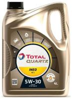 Синтетическое моторное масло TOTAL Quartz INEO MC3 5W30, 4 л