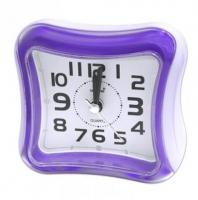 Часы-будильник 3019, фиолетовые