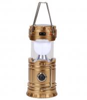 Кемпинговый светодиодный фонарь HS-5900T золотистый