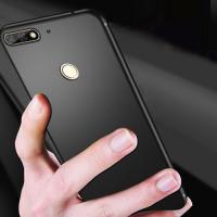 Чехол силиконовый для Huawei Honor 7A (черный)