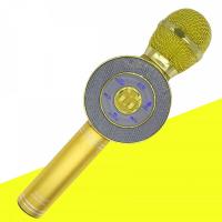 Беспроводной караоке-микрофон WSTER WS-668 золотой