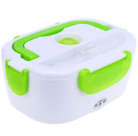 Электрический ланч-бокс с подогревом Electric Lunch Box (Зеленый)