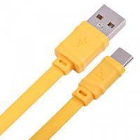 Кабель USB HOCO X5 Bamboo Type-C USB 1,0 м желтый