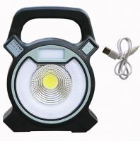 Кемпинговый аккумуляторный фонарь COB Work Lights W815 Gray