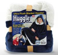 Huggle Hoodie - толстовка-одеяло (Синий)