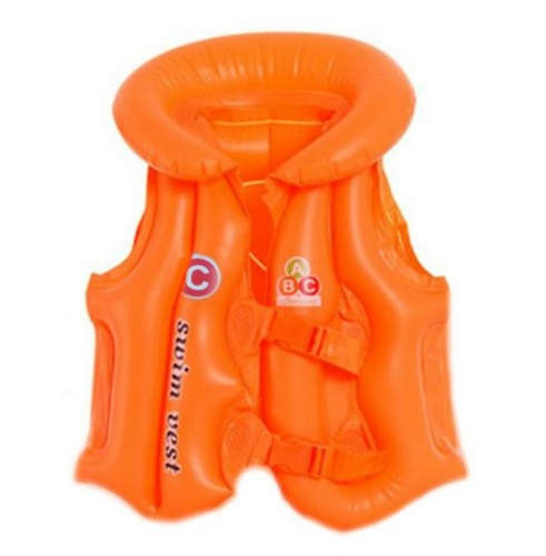 Жилет надувной Swim West ступень C (Размер M), оранжевый