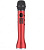 Беспроводной Bluetooth караоке микрофон L-598 с функцией записи (Красный)