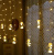 Гирлянда-шторы светодиодные мигающие Огни в шаре 3х1 м (Золотой)