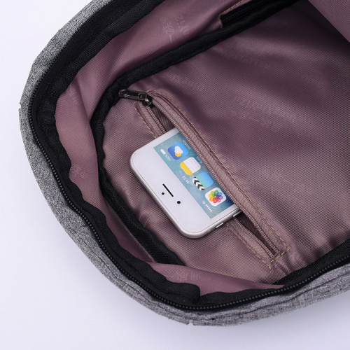Рюкзаки с USB портом для зарядки телефона синий