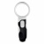 Лупа ручная круглая 10x-50мм с подсветкой (2 LED) Magnifier 77350B