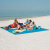 Пляжная подстилка анти-песок Sand Free Mat 200x150 мм, голубой