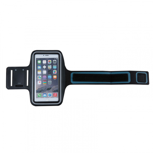 Спортивный водонепроницаемый чехол на руку для iPhone 7, Black/Silver