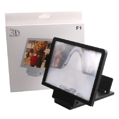 3D увеличитель экрана телефона Enlarged Screen Mobile Phone F1, белый