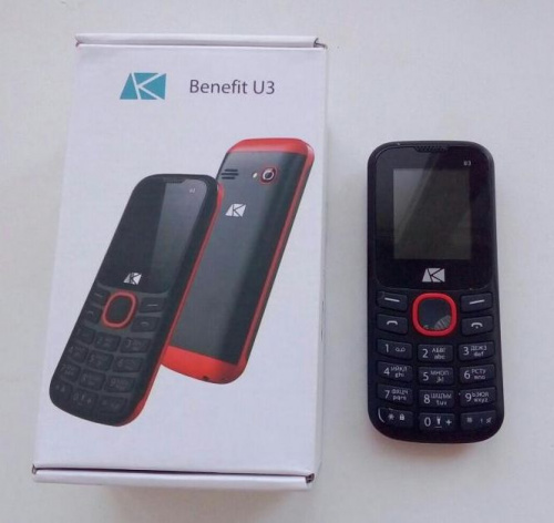 Телефон ARK Benefit U3, серый