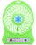 Настольный вентилятор Mini Fan на аккумуляторе зеленый