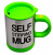 Кружка-мешалка термос Self Stirring Mug, 400 мл, зеленая