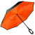 Зонт обратного сложения (зонт наоборот) Оранжевый